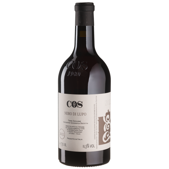 Вино COS Nero di Lupo / Неро ді Люпо, червоне сухе, 0.75 л