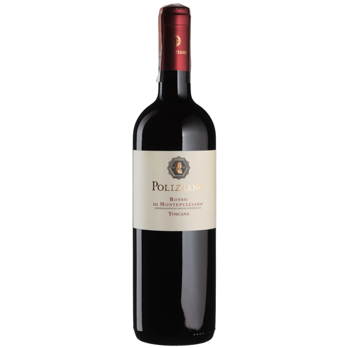 Вино Poliziano Rosso di Montepulciano / Россо ді Монтепульчано, червоне сухе, 0.75 л