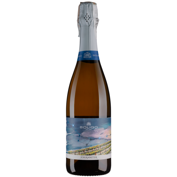 Ігристе Soligo Johanniter / Йоханнітер, біле, 0.75 л Ігристе Soligo Johanniter / Йоханнітер, біле, 0.75 л