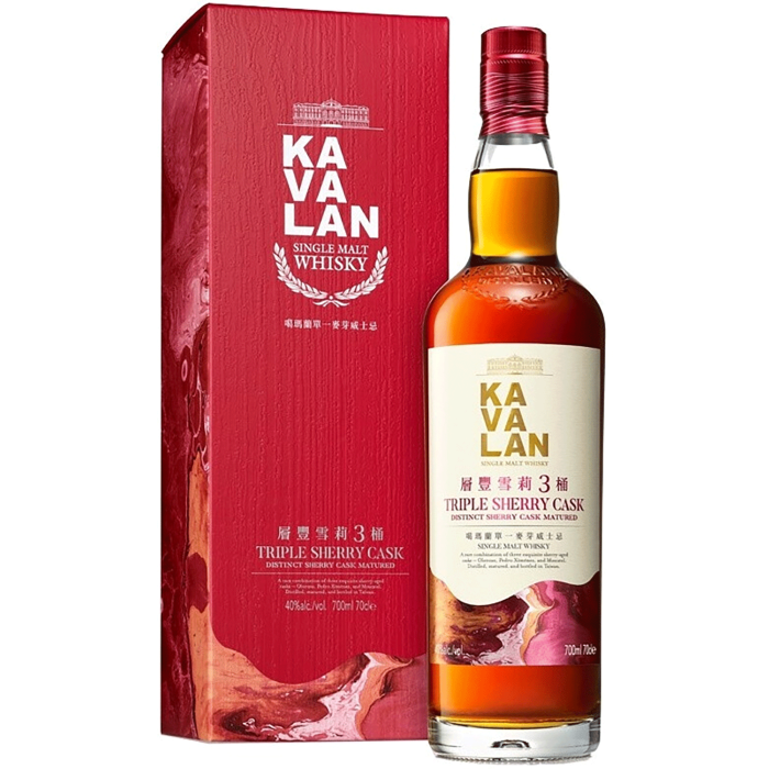 Віскі Kavalan Triple Sherry Cask, 0.7 л Віскі Kavalan Triple Sherry Cask, 0.7 л
