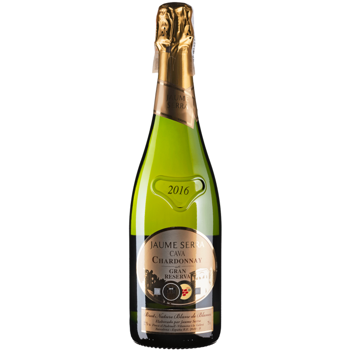 Ігристе Jaume Serra Cava Gran Reserva Chardonnay / Кава Гран Резерва Шардоне, біле, 0.75 л Ігристе Jaume Serra Cava Gran Reserva Chardonnay / Кава Гран Резерва Шардоне, біле, 0.75 л