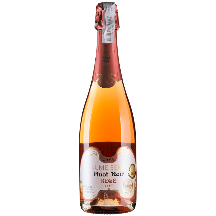 Ігристе Jaume Serra Cava Pinot Noir Rose Brut / Кава Піно Нуар Розе Брют, рожеве, 0.75 л