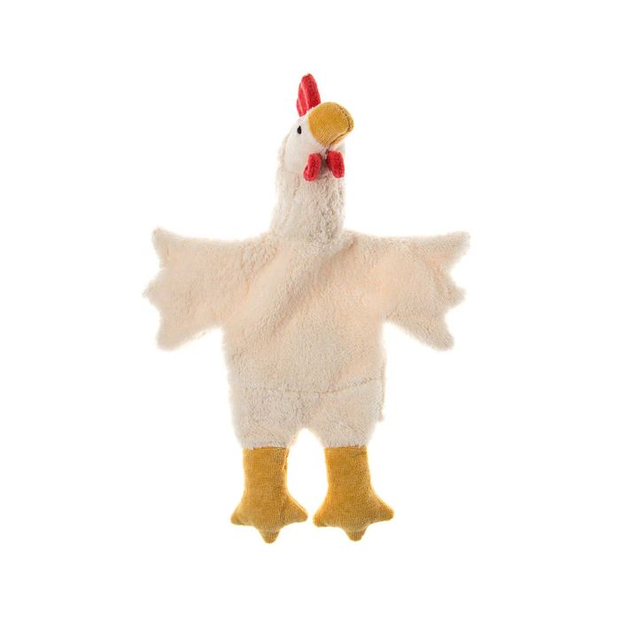 Іграшка м'яка плюшева Курка біла Hand puppet, Senger Naturwelt