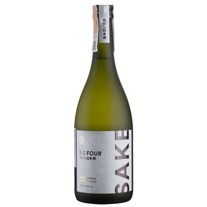 Саке Ile Four Limited Edition (Junmai DaiGinjo), 0.72 л