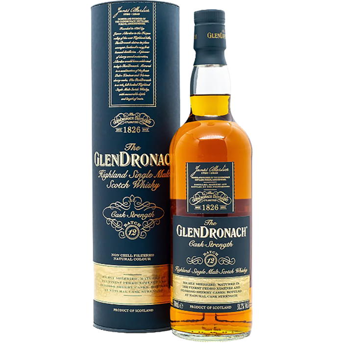 Віскі Glendronach Cask Strength, tube, 0.7 л
