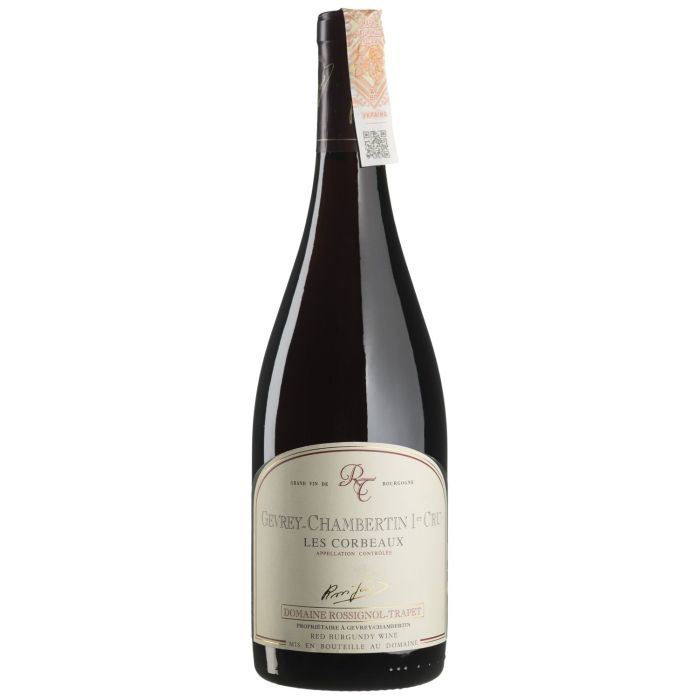 Вино Domaine Rossignol Trapet Gevrey-Chambertin 1er Cru Les Corbeaux / Жевре-Шамбертен Прем'єр Крю Лє Корбо 2020, червоне сухе, 0.75 л
