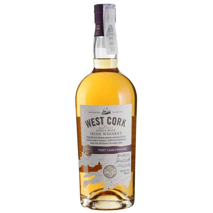 Віскі West Cork Small Batch Port Cask, 0.7 л
