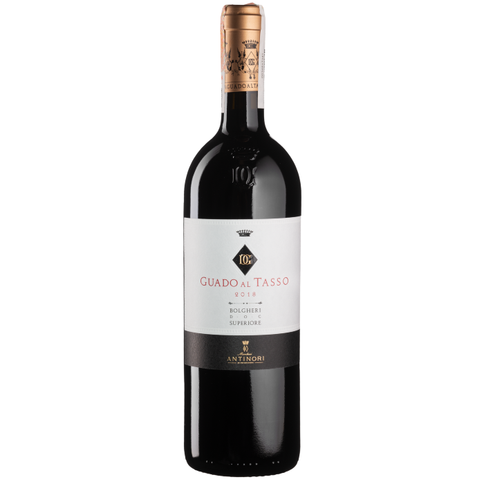 Вино Marchesi Antinori Guado al Tasso Bolgheri Superiore / Гуадо аль Тассо Болгері Суперіоре 2019, червоне сухе, 0.75 л Вино Marchesi Antinori Guado al Tasso Bolgheri Superiore / Гуадо аль Тассо Болгері Суперіоре 2019, червоне сухе, 0.75 л