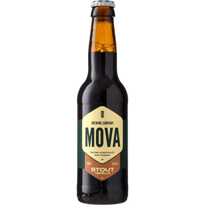 Пиво MOVA Stout V, 0.33 л Пиво MOVA Stout V, 0.33 л