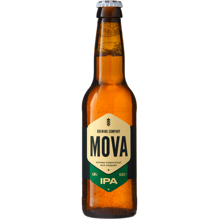 Пиво MOVA C.C.Citra IPA, 0.33 л Пиво MOVA C.C.Citra IPA, 0.33 л