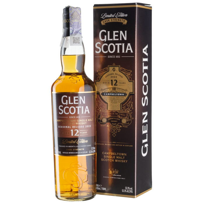 Віскі Glen Scotia 12yo Amontillado Cask, 0.7 л