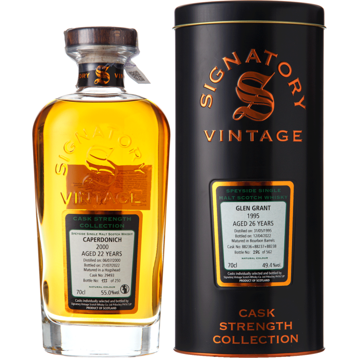 Віскі Signatory Glen Grant Cask Strength, 0.7 л