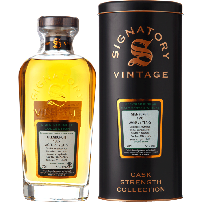 Віскі Signatory Glenburgie Cask Strength, 0.7 л