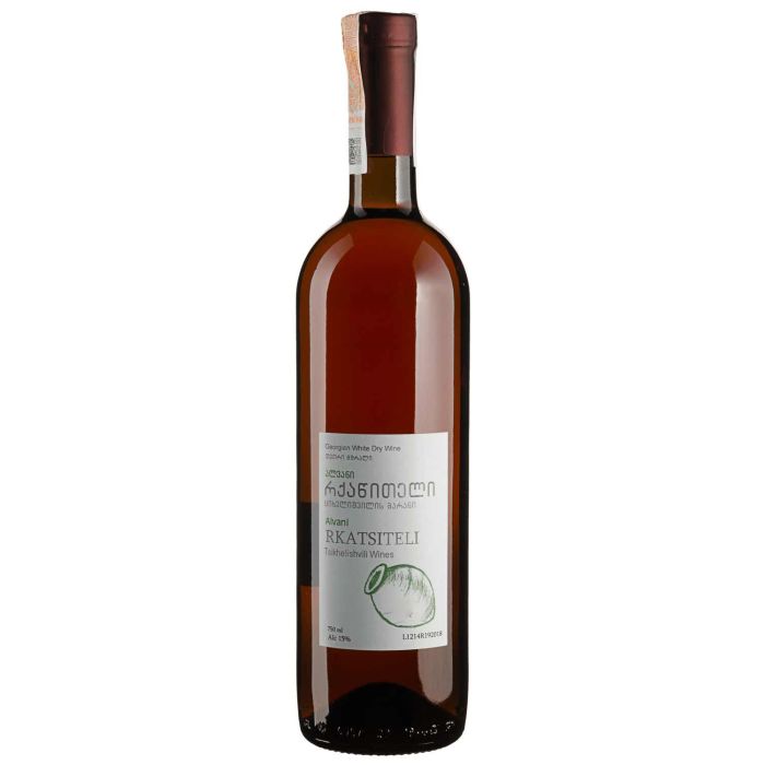 Вино Tsikhelishvili wines Rkatsiteli / Ркацителі 2019, біле сухе, 0.75 л