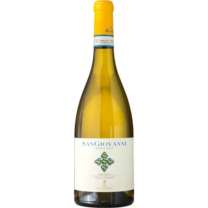 Вино Marchesi Antinori San Giovanni della Sala Orvieto Superiore / Сан Джованні делла Сала Орв'єто Суперіоре, біле сухе, 0.75 л Вино Marchesi Antinori San Giovanni della Sala Orvieto Superiore / Сан Джованні делла Сала Орв'єто Суперіоре, біле сухе, 0.75 л
