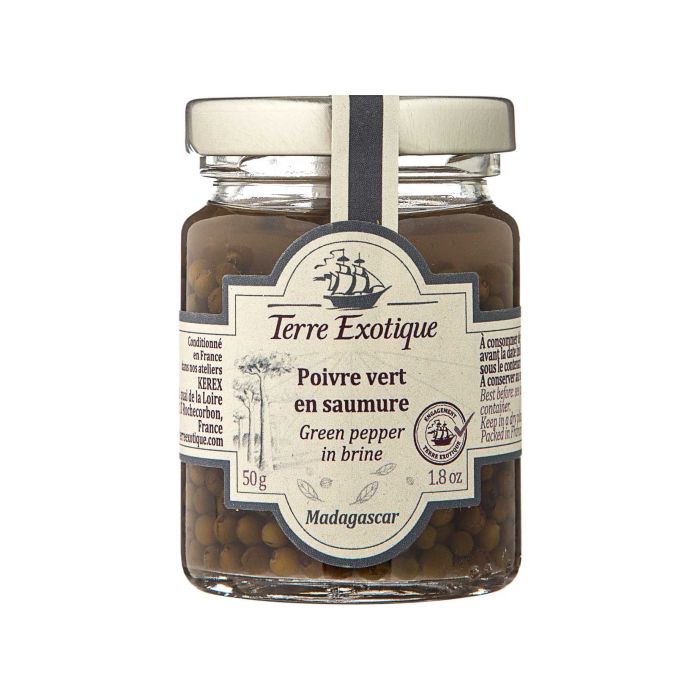 Перець зелений в розсолі 50г, Terre Exotique