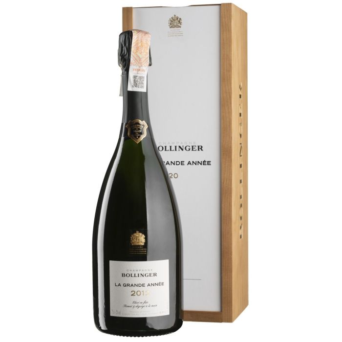 Шампанське Champagne Bollinger La Grande Annee, gift box / Ля Гранд Анне, подарункова коробка 2014, біле, 0.75 л
