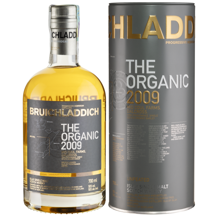 Віскі Bruichladdich Organic Barley, 0.7 л