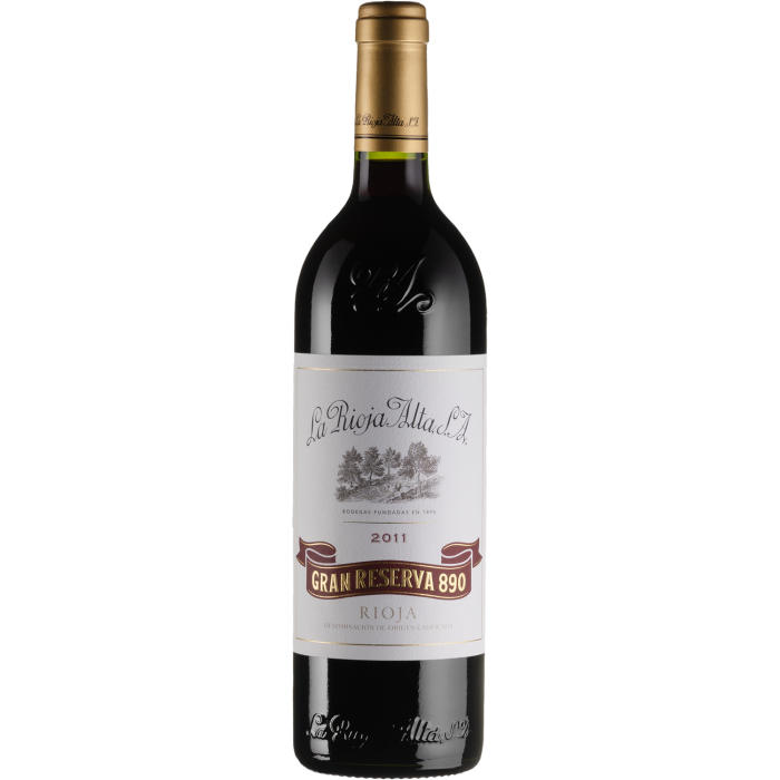 Вино La Rioja Alta Gran Reserva 890 / Гран Резерва 890 2011, червоне сухе, 0.75 л