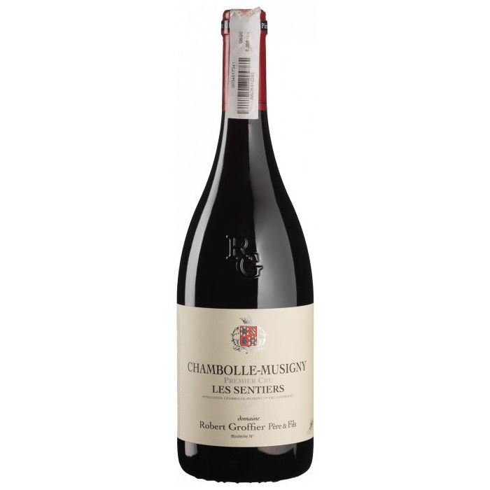 Вино Robert Groffier Pere & Fils Chambolle-Musigny 1er Cru Les Sentiers / Шамболе-Мусіньї Прем'єр Крю Ле Сент'є 2020, червоне сухе, 0.75 л