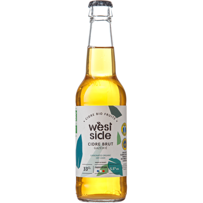 Сидр Cidre Brut Bio AB IGP Bretagne, 0.33 л