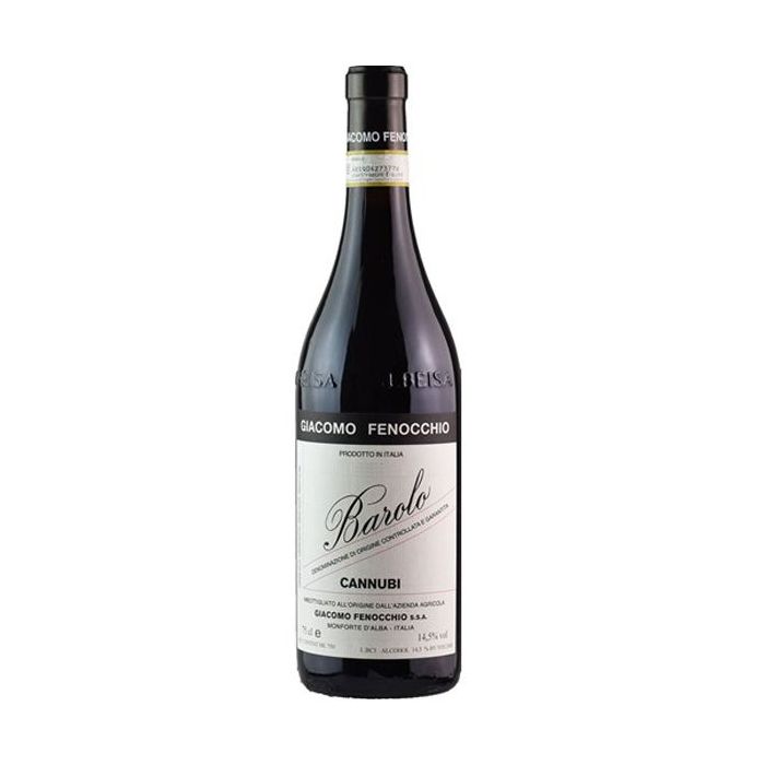 Вино Giacomo Fenocchio Barolo Cannubi / Бароло Каннубі 2018, червоне сухе, 0.75 л