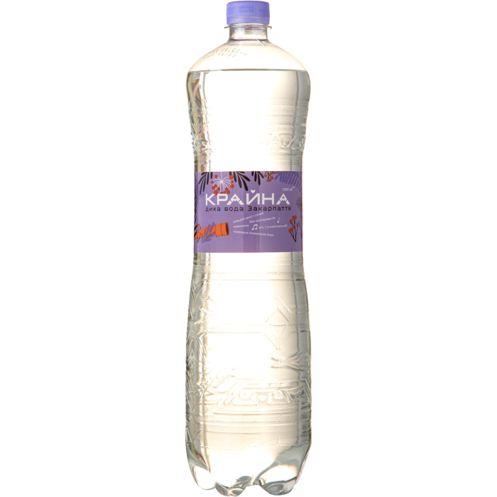 Вода мінеральна слабогазована 1,5л, Крайна