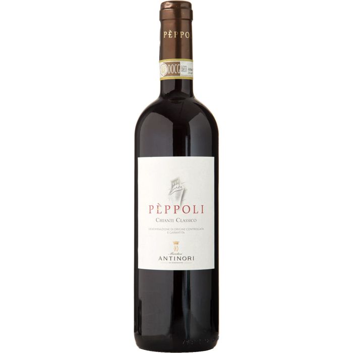 Вино Marchesi Antinori Peppoli Chianti Classico / Пеполлі К'янті Класіко, червоне сухе, 0.75 л