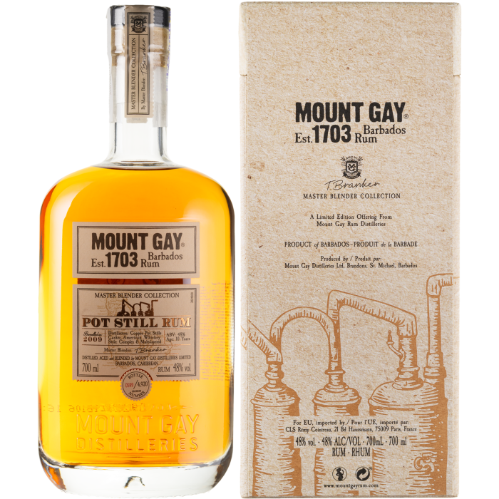 Ром Mount Gay Pot Still, gift box, 0.7 л