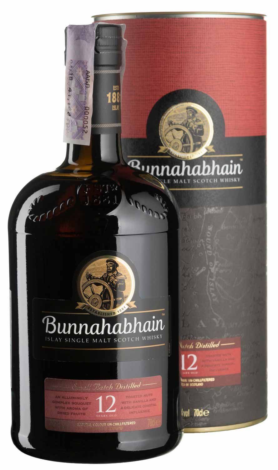 Виски Bunnahabhain 12yo - 0,7 л - купить в Киеве, цена 3424 грн