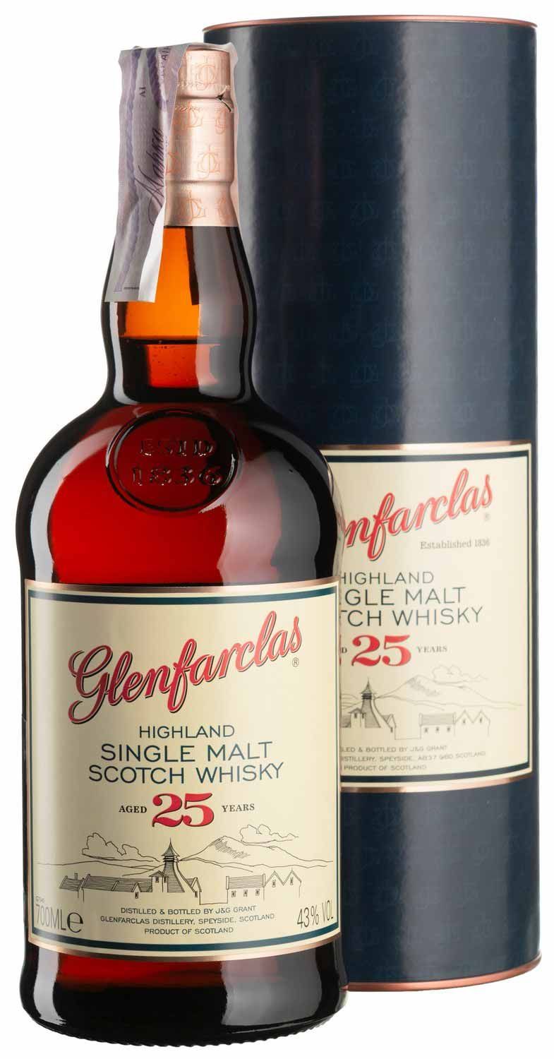Виски Glenfarclas 25yo 0.7 - 0,7 л - купить в Киеве, цена 13500