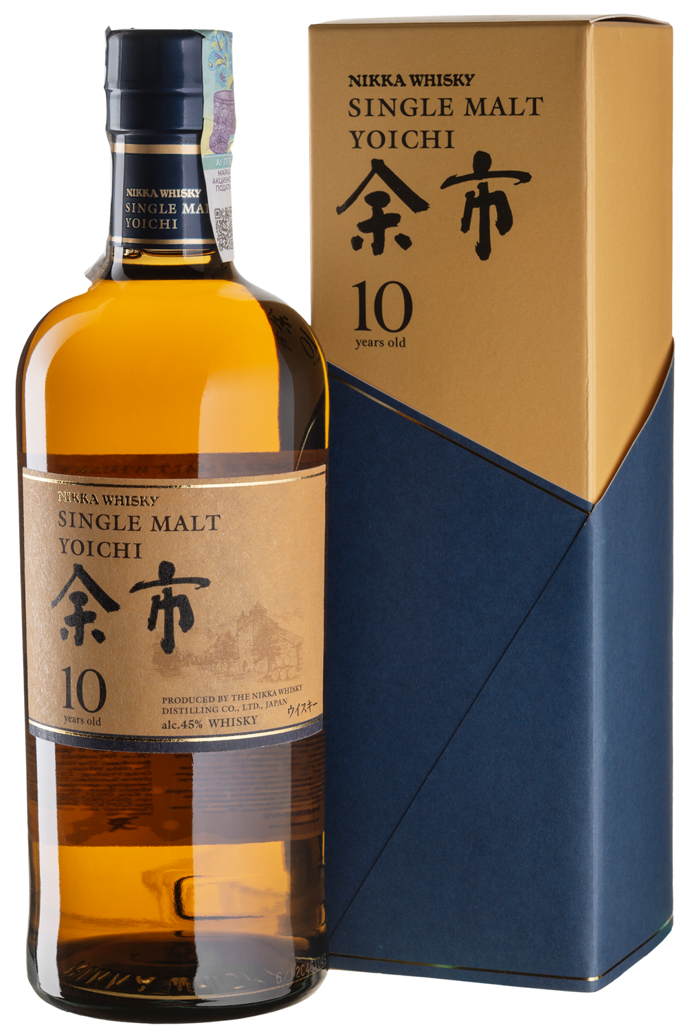 Віскі Nikka Yoichi 10yo - 0,7 л - купити в Києві, ціна 7300 грн