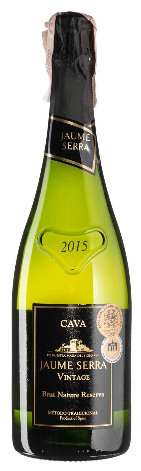 Ігристі Cava Jaume Serra Brut Nature Reserva Vintage - 0,75 л