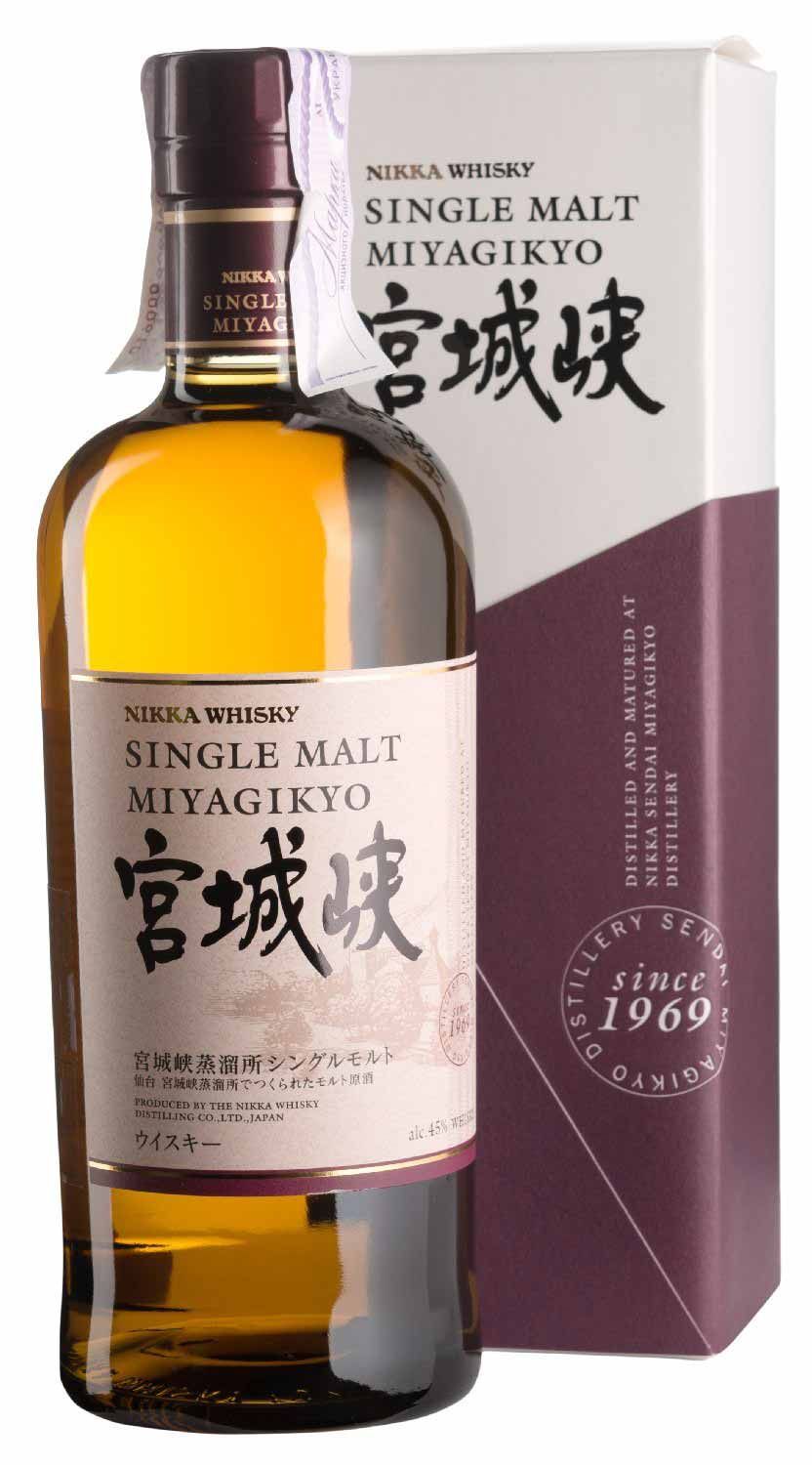 NIKKA WHISKY MIYAGIKYO 700ml 2本セット Виски Nikka Miyagikyo, gift box - 0,7 л - купить в Киеве, цена