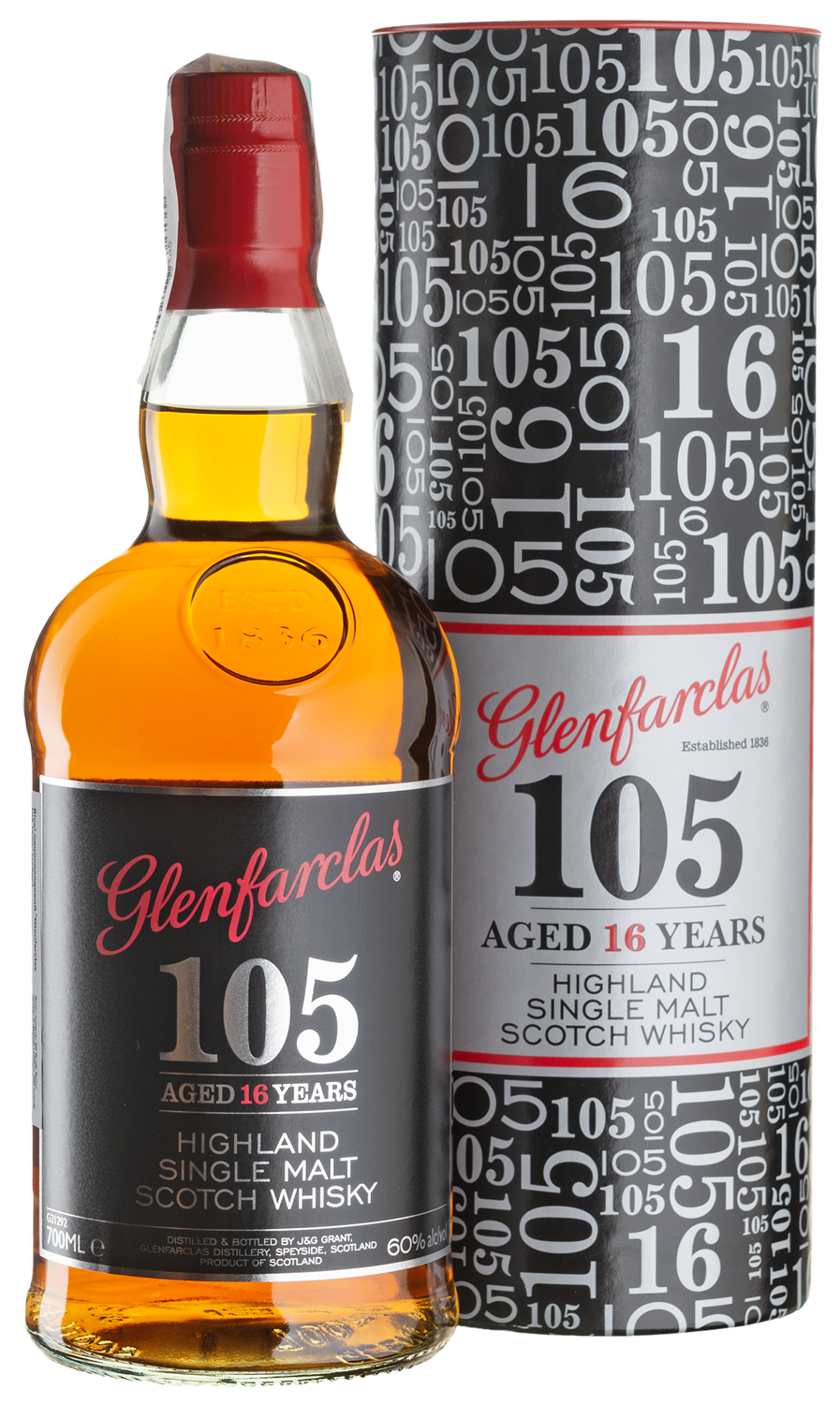 Виски Glenfarclas 105 16yo 0.7, Tube - 0,7 л - купить в Киеве