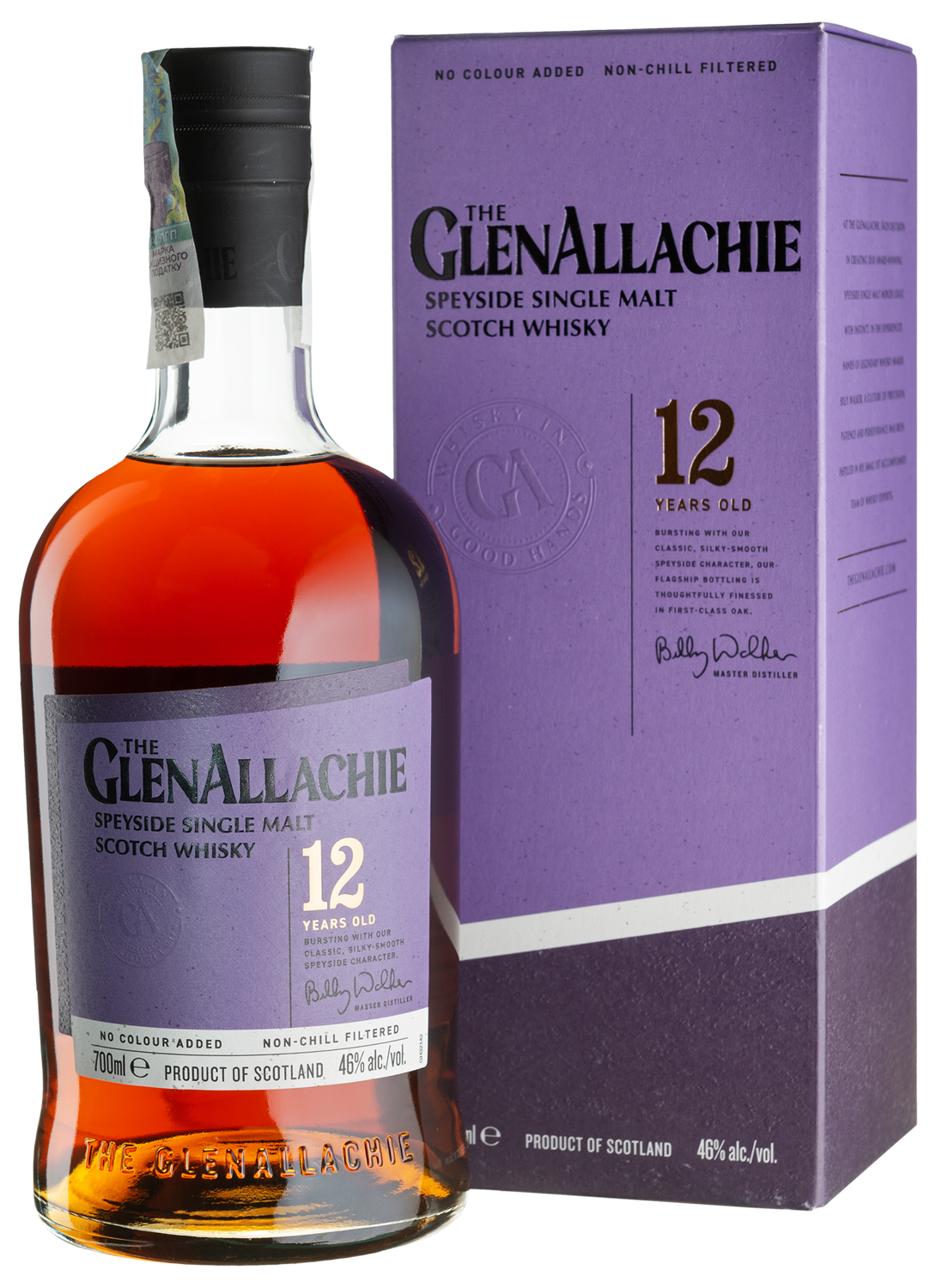 Виски GlenAllachie 12yo, gift box - 0,7 л - купить в Киеве, цена