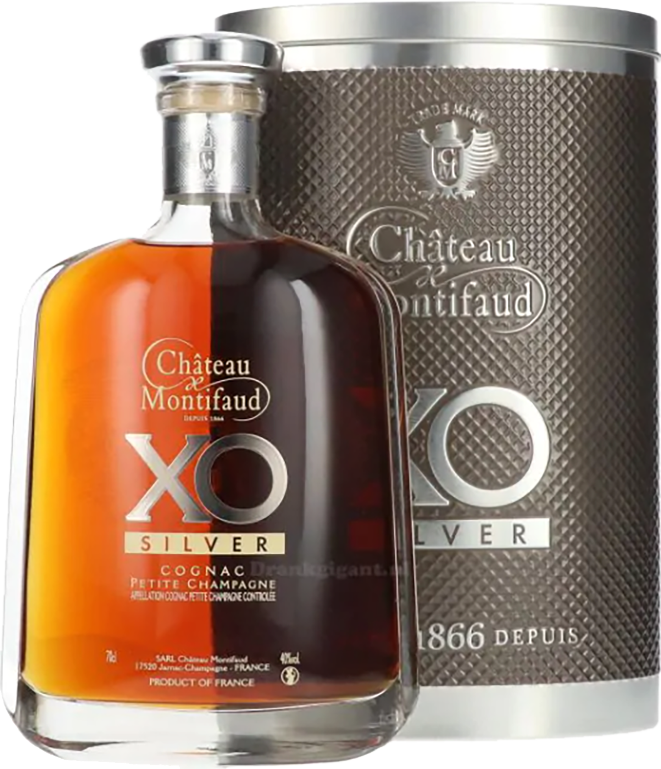 Коньяк Chateau de Montifaud XO Silver, gift box - 0,7 л - купить в