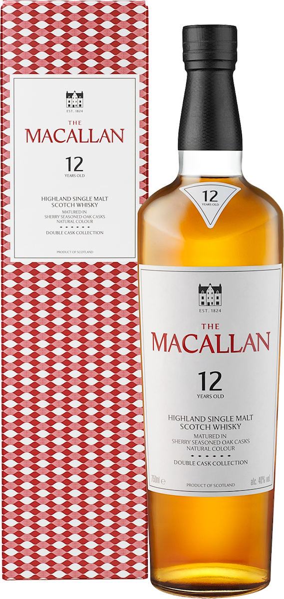 Віскі Macallan 12yo Double Cask, gift box - 0,7 л - купити в Києві