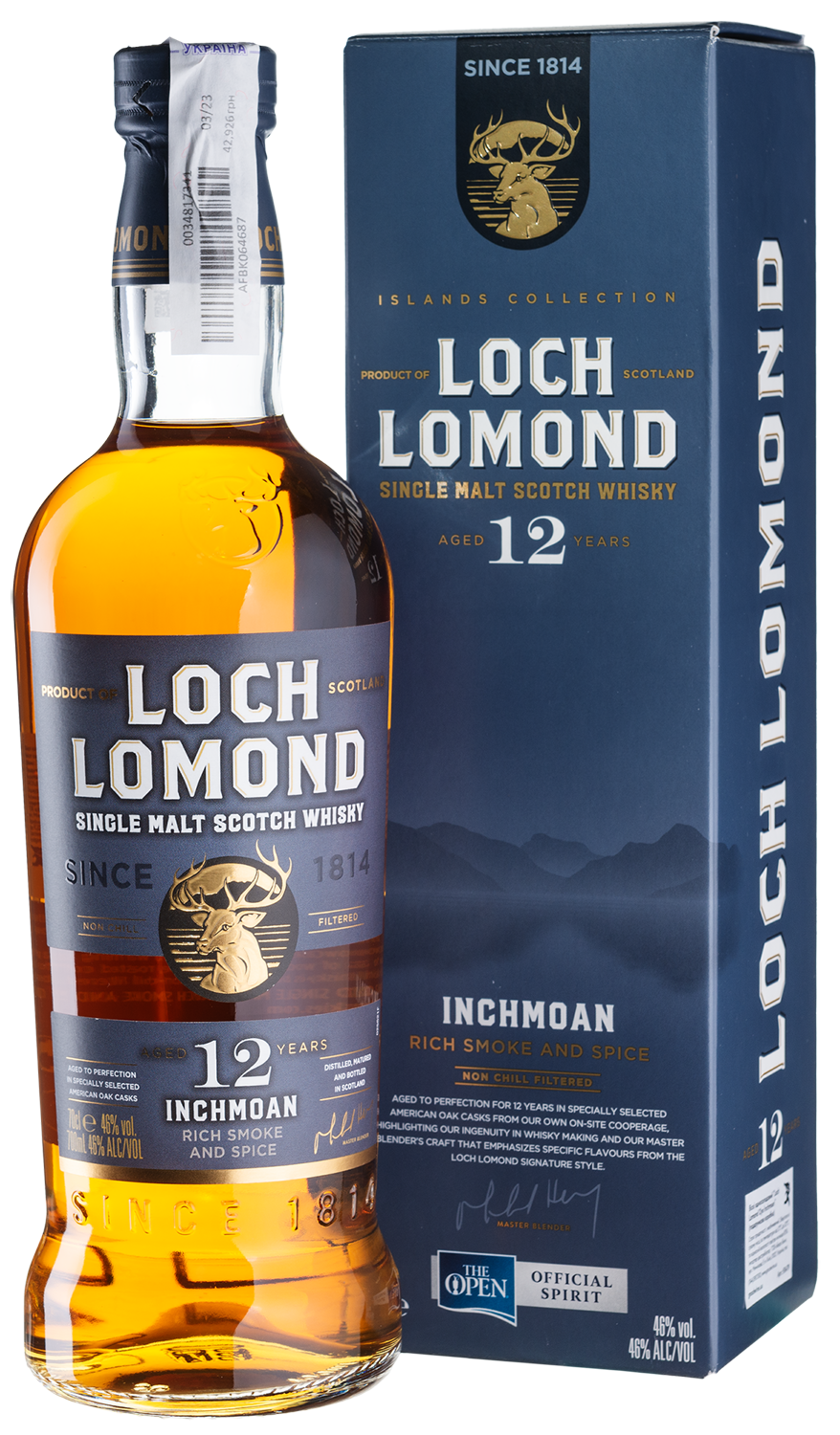 Виски Loch Lomond 12yo Inchmoan, gift box - 0,7 л - купить в Киеве