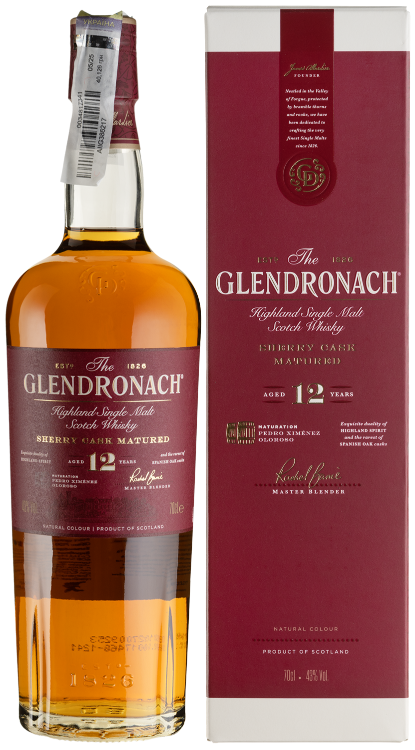 Купити Glendronach віскі у goodwine, ціни на віскі Глендронах від