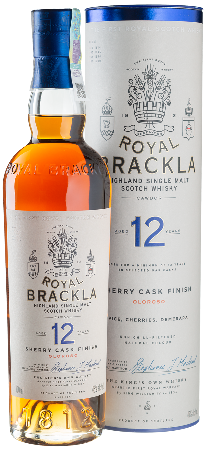 Виски Royal Brackla 12yo - 0,7 л - купить в Киеве, цена 3913 грн