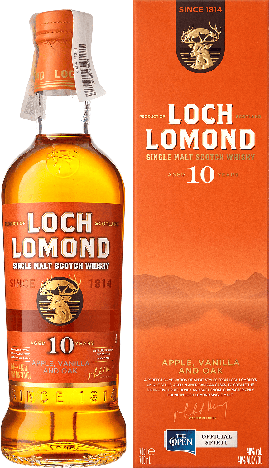 Віскі Loch Lomond 10yo - 0,7 л - купити в Києві, ціна 2120 грн