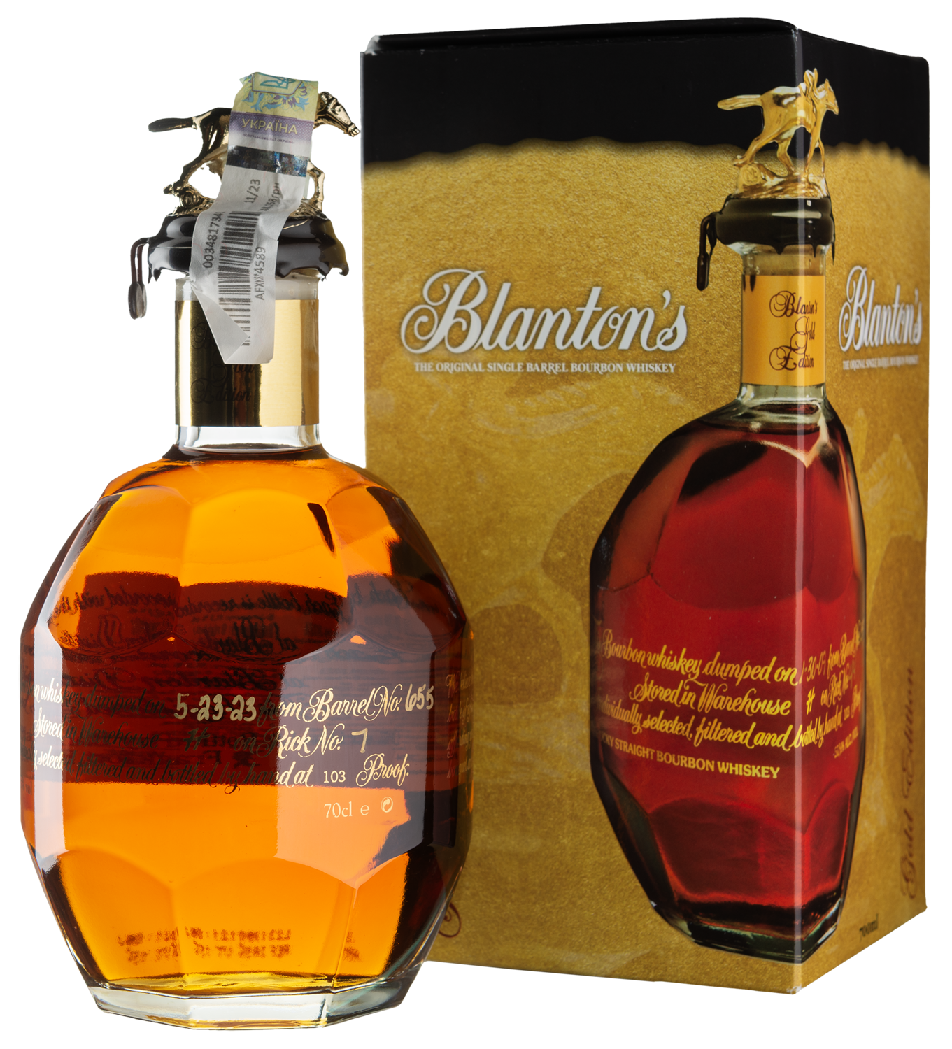 Віскі Blanton's Gold Edition - 0,7 л - купити в Києві, ціна 9900