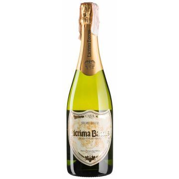 Ігристе Lacrima Baccus Cava Lacrima Baccus Semi Seco / Кава Лакріма Баккус Семі Секо, біле, 0.75 л
