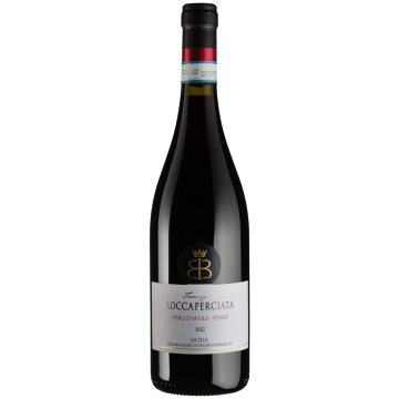 Вино Firriato Roccaperciata Nero d'Avola-Syrah / Роккаперчата Неро д'Авола-Сіра, червоне сухе, 0.75 л