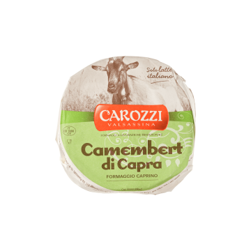 Сир м'який з козячого молока Камамбер, Carozzi