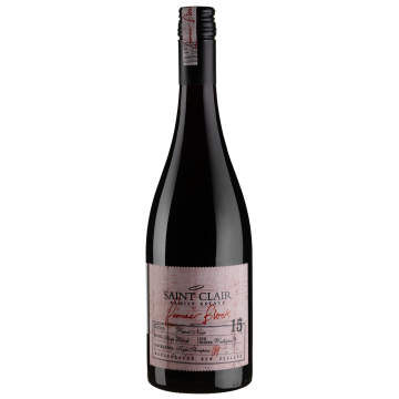 Вино Saint Clair Pinot Noir Pioneer Block / Піно Нуар Піонєр Блок 12, червоне сухе, 0.75 л