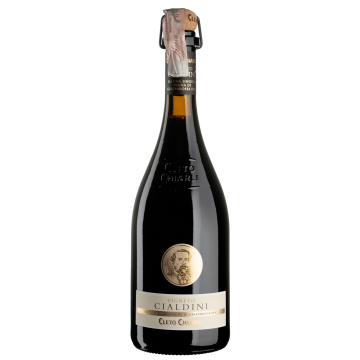 Ігристе Cleto Chiarli Cleto Chiarli Lambrusco Enrico Cialdini Grasparossa di Castelvetro / Клето Ламбруско Енріко Кьяльдіні, червоне, 0.75 л