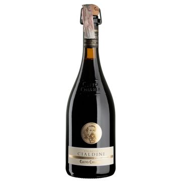Ігристе Cleto Chiarli Cleto Chiarli Lambrusco Enrico Cialdini Grasparossa di Castelvetro / Клето Ламбруско Енріко Кьяльдіні, червоне, 0.75 л