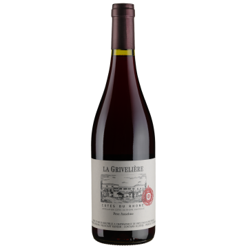 Вино Brotte Cotes du Rhone La Griveliere Pere Anselme Red / Кот дю Рон Ля Грівельєр Пер Ансельм, червоне сухе, 0.75 л
